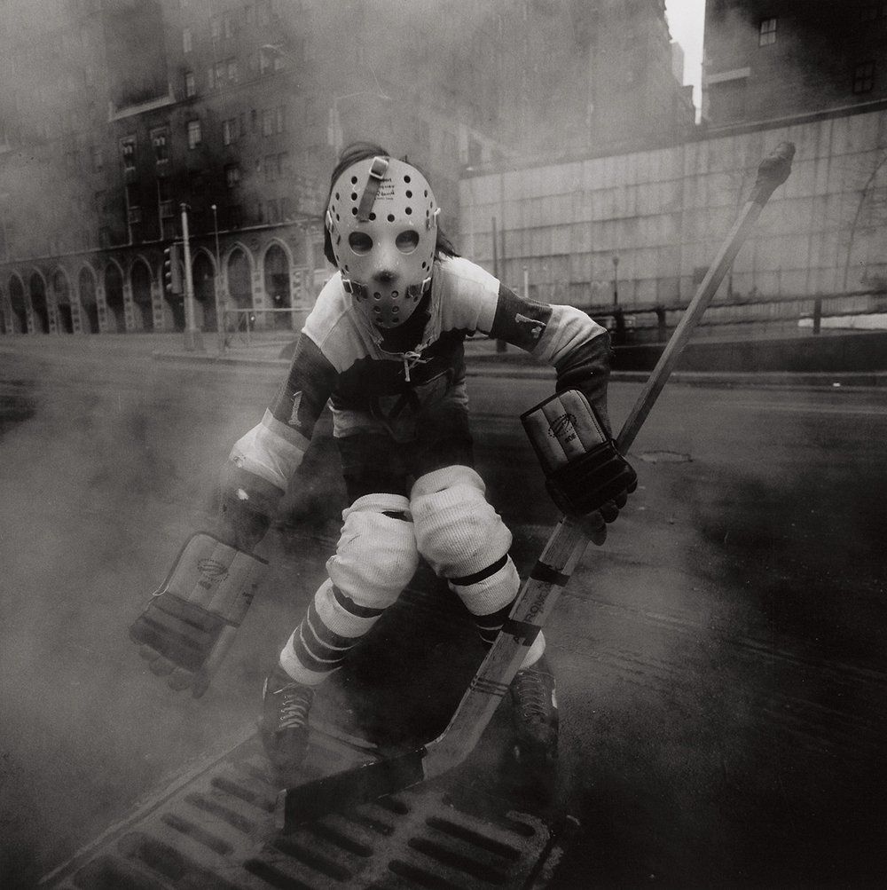Hockey Player, New York, 1972